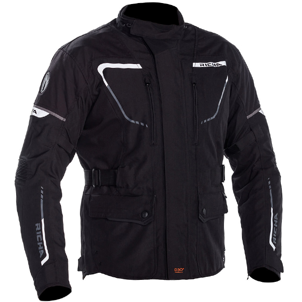 Richa RICHA PHANTOM 2 JKT BLACK 8XL